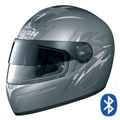 Full Face Nolan N84 Target NCom Flat Artic Grey N� 50