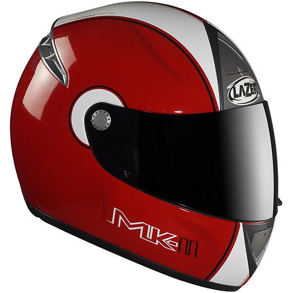 Full Face Lazer Fiber D1 MK II Red White