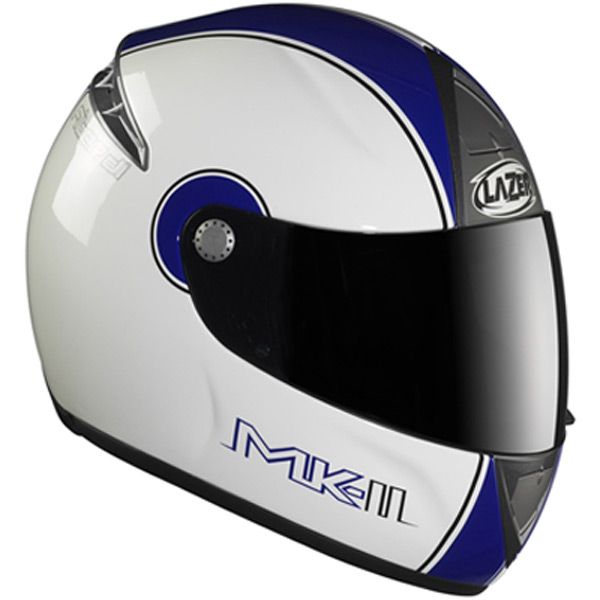 Full Face Lazer Fiber D1 MK II White Blue