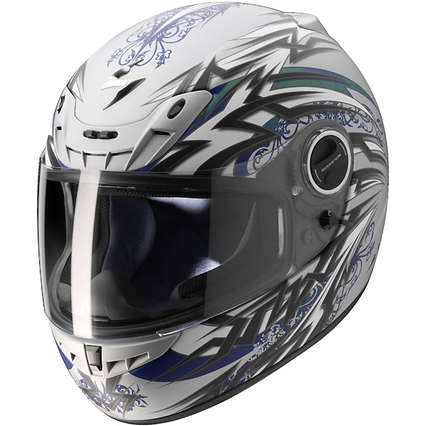 Full Face Scorpion EXO 450 Air Rebel Silver Mat