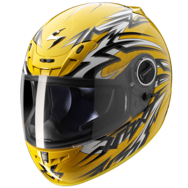 Full Face Scorpion EXO 450 Air Rebel Yellow Brillant