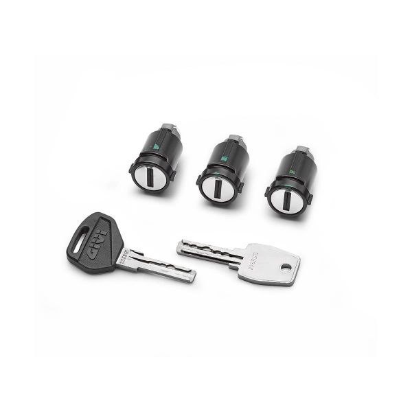 Top Box Accessories Givi Top Case / Valise 3 Cylinders Lock Kit Top Box Accessories Givi Top Case / Valise 3 Cylinders Lock Kit