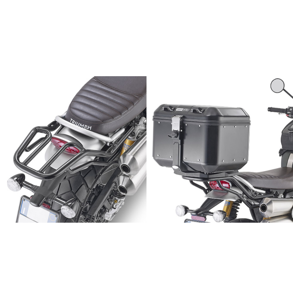Top Box Mounting Kits Givi Monokey Rack SR6416 Triumph Scrambler 1200 (19-20)