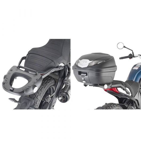Top Box Mounting Kits Givi Monolock Rack 9222FZ CF Moto 700 CL-X (21-22)