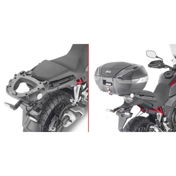 Top Box Mounting Kits Givi Support Monolock Monokey SR1171 Honda CB500X/NX500 (13-24) Top Box Mounting Kits Givi Support Monolock Monokey SR1171 Honda CB500X/NX500 (13-24)