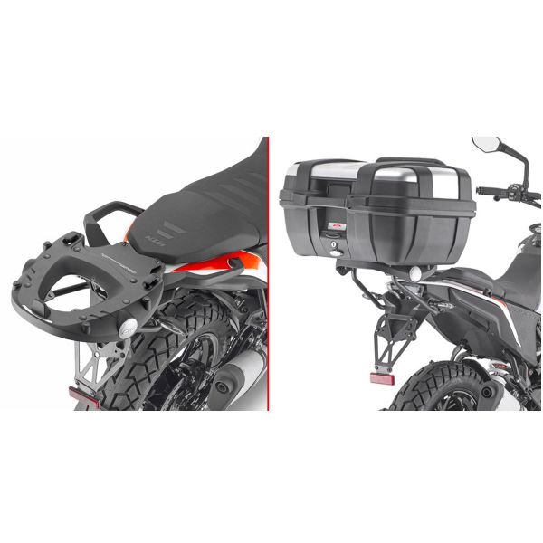 Top Box Mounting Kits Givi Monolock Monokey Rack SR7711KTM 390 Adventure (20)