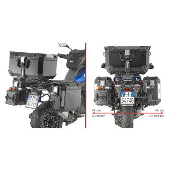 Pannier Mounting Kits Givi Trekker Outback case holder PLOS5143CAM BMW R1300GS (24) Pannier Mounting Kits Givi Trekker Outback case holder PLOS5143CAM BMW R1300GS (24)