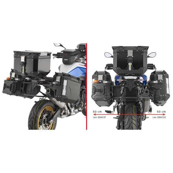 Pannier Mounting Kits Givi Trekker outback case support PLOS5145CAM BMW F900GS (24) Pannier Mounting Kits Givi Trekker outback case support PLOS5145CAM BMW F900GS (24)