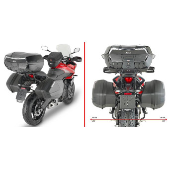 Pannier Mounting Kits Givi V35/V37 luggage rack PLX6421 Triumph Tiger Sport 660 (22-24)