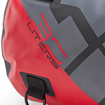 Givi Saddle Bag EA114GRB Waterproof 30L Grey Red