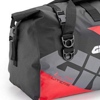 Givi Saddle Bag EA115GRB Waterproof 40L Grey Red