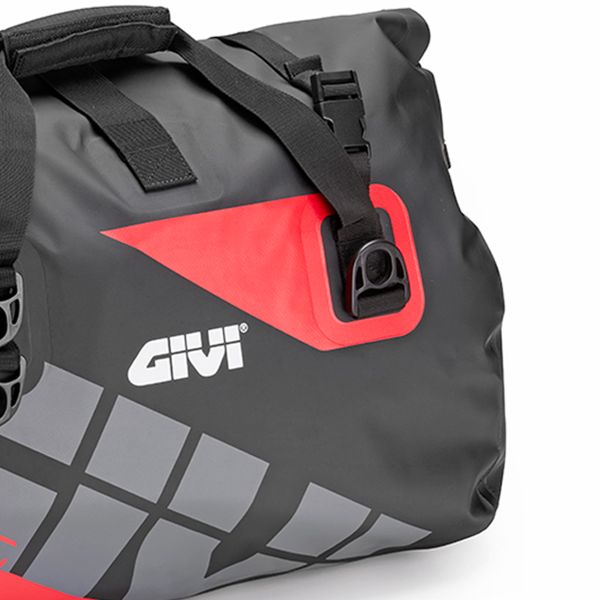 Givi Saddle Bag EA115GRB Waterproof 40L Grey Red