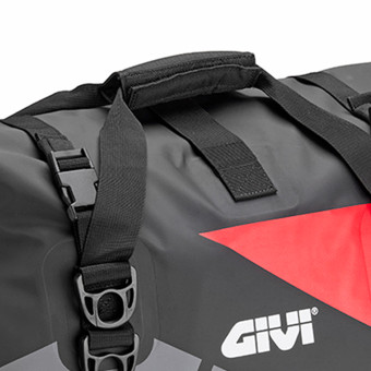 Givi Saddle Bag EA115GRB Waterproof 40L Grey Red