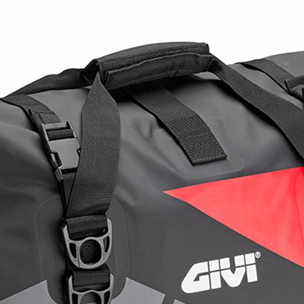 Givi Saddle Bag EA115GRB Waterproof 40L Grey Red