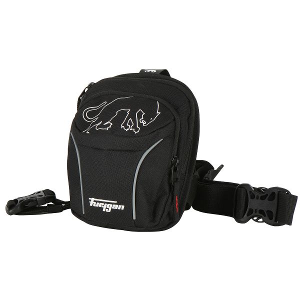 Leg Bag Furygan Colt Evo 2 Black Leg Bag