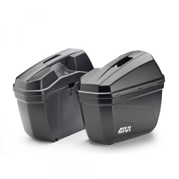 Top Boxes - Panniers Givi Monokey Bags E22 Black Pack2
