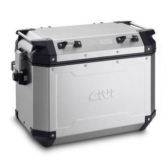 Top Boxes - Panniers Givi Pair of Side Bags Monokey Trekker Outback 48 L Silver Pack2 Top Boxes - Panniers Givi Pair of Side Bags Monokey Trekker Outback 48 L Silver Pack2