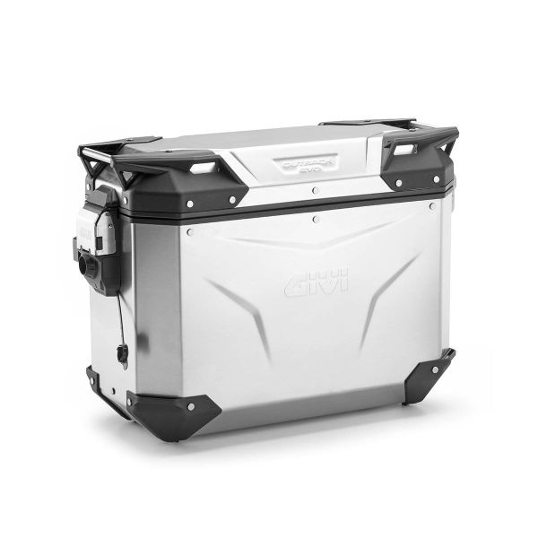 Top Boxes - Panniers Givi Trekker Outback EVO 37L Anodized Right Side Luggage Top Boxes - Panniers Givi Trekker Outback EVO 37L Anodized Right Side Luggage