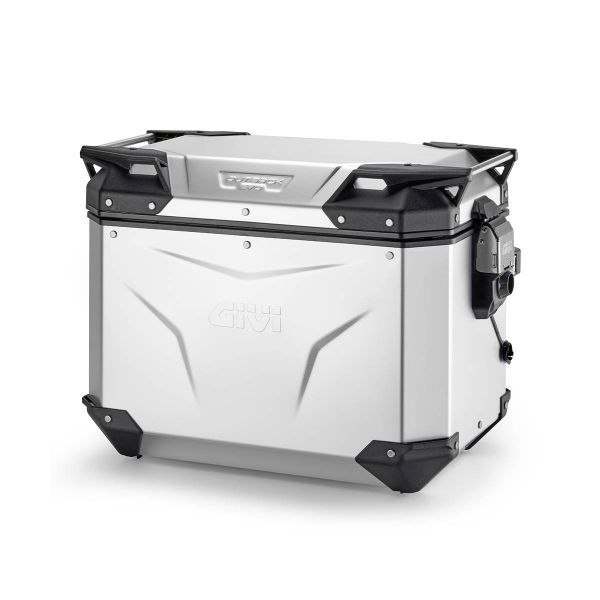 Top Boxes - Panniers Givi Trekker Outback EVO 48L Anodized Left Side Luggage Top Boxes - Panniers Givi Trekker Outback EVO 48L Anodized Left Side Luggage