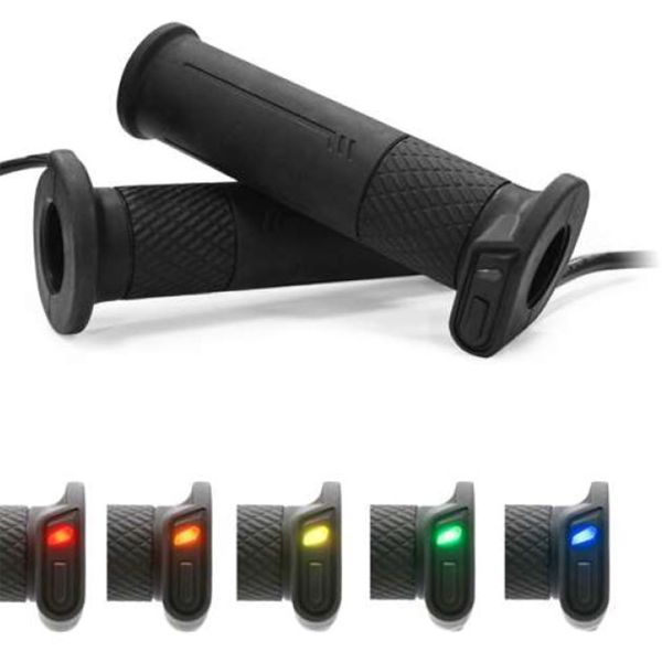 Heated grips Tecnoglobe Gold heating handles 120 mm - 22 mm