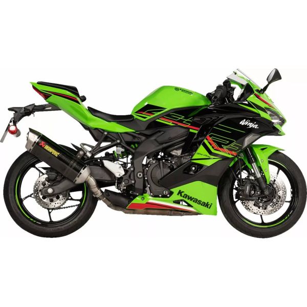 Akrapovic Carbon/Titanium Kawasaki ZX-4R/ZX-4RR (23-24)