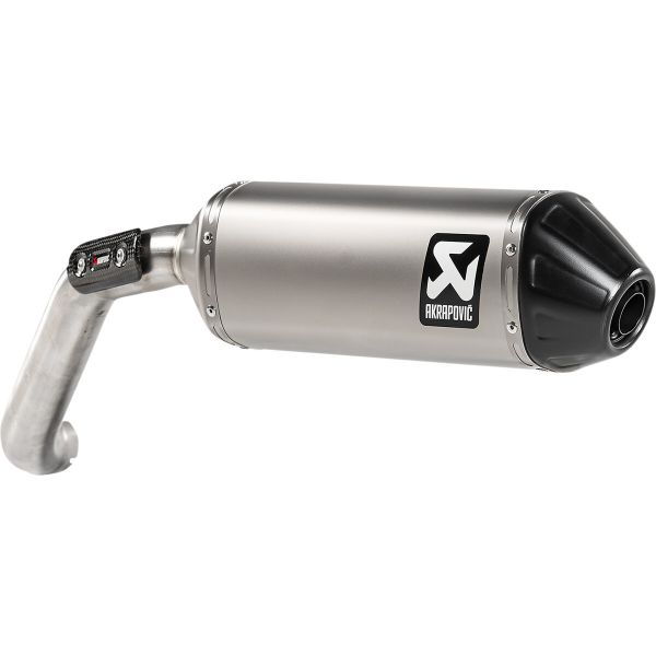 Muffler Akrapovic Titanium/Carbon Moto Guzzi V85 (18-23)
