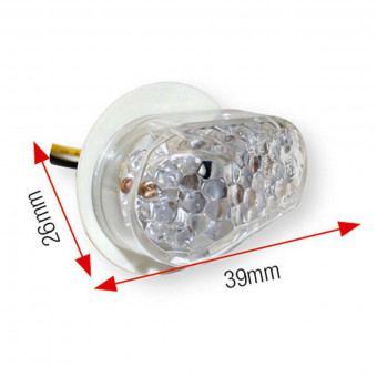 Motorcycle and Scooter Turn Sign Bihr Basic LED Yamaha