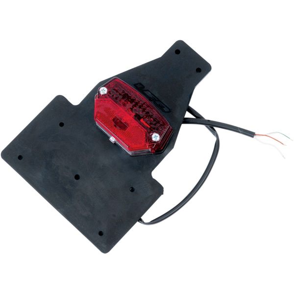 Motorcycle Lights and Headlights UFO License plate holder