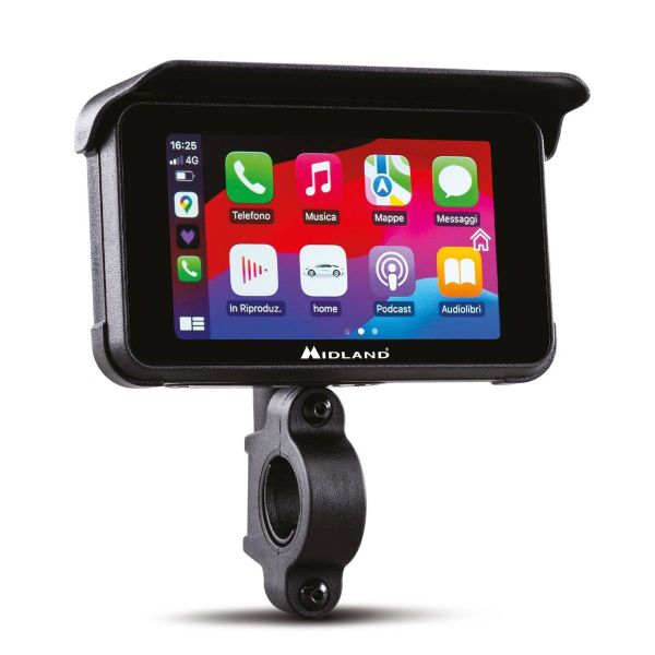GPS - Navigation Midland BikePlay Guardian - CarPlay Android IOS