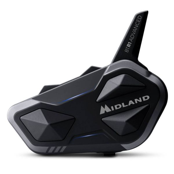 Intercom Systems Midland Kit Bluetooth BTR1 Advanced Single Intercom Systems Midland Kit Bluetooth BTR1 Advanced Single