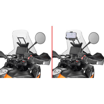 Pliers Givi Chassis Support GPS Smartphone KTM 790/890 Adventure (23) Pliers Givi Chassis Support GPS Smartphone KTM 790/890 Adventure (23)