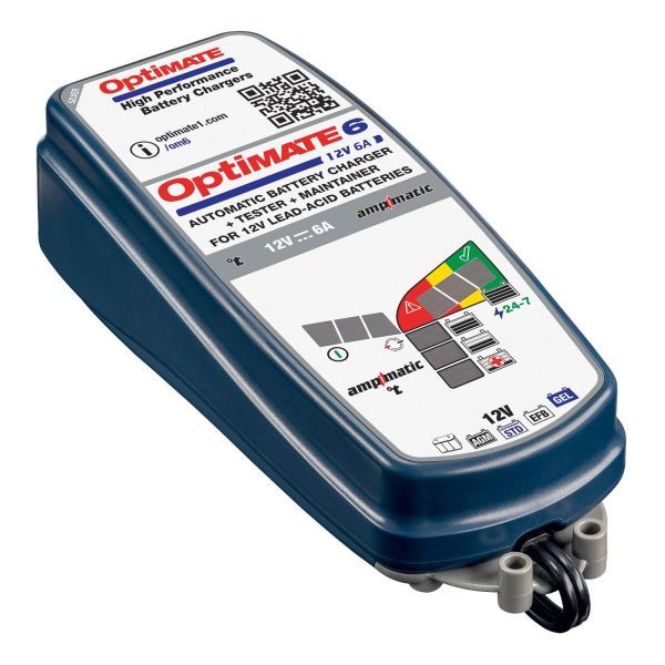 Battery chargers Tecmate Optimate 6 Amp-Matic