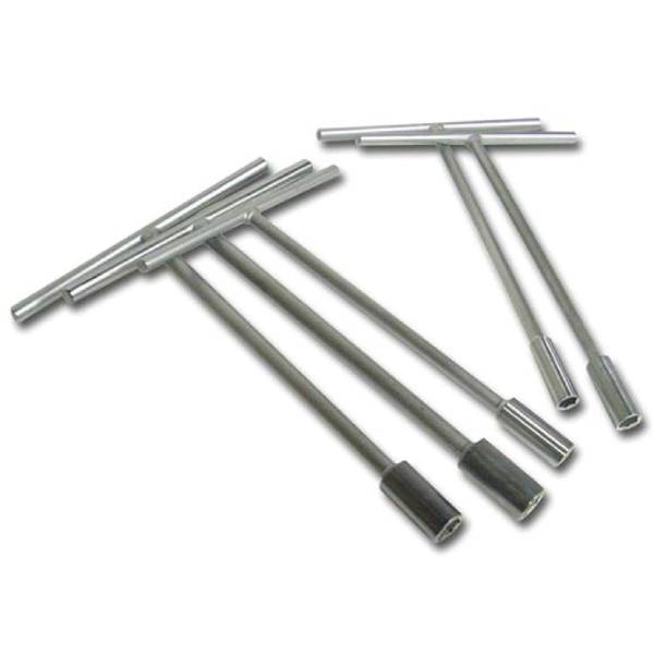 Wrenches Bihr Set of 5 T-socket wrenches