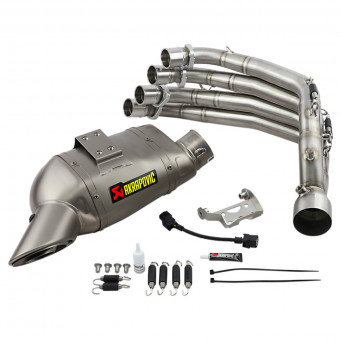 Full system Akrapovic Racing Inox/Titane Honda CB650R/CB650F/CBR650R/CBR650F 2014-2020 Full system Akrapovic Racing Inox/Titane Honda CB650R/CB650F/CBR650R/CBR650F 2014-2020