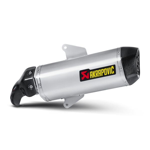 Muffler Akrapovic Inox/Carbone Aprilia SRV850/Gilera GP 800 2008-2016