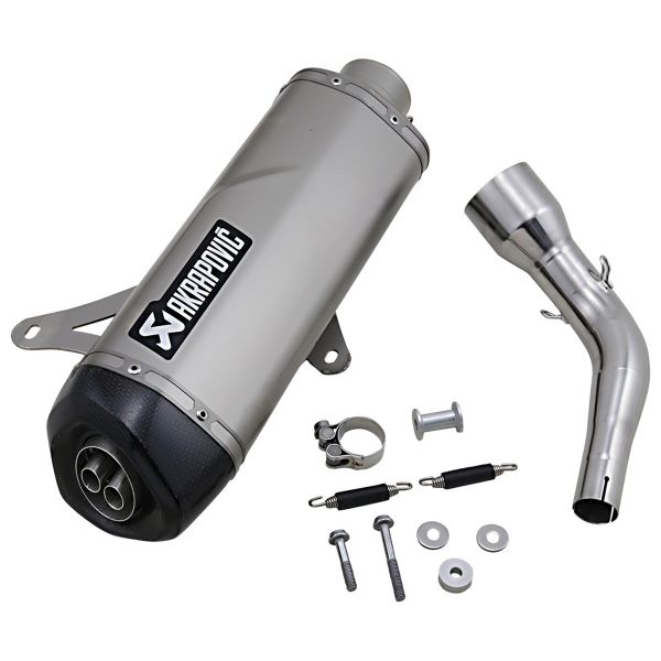 Muffler Akrapovic Inox/Carbone Vespa GTS125/GTS250/GTV250/GTS300 2005-2020