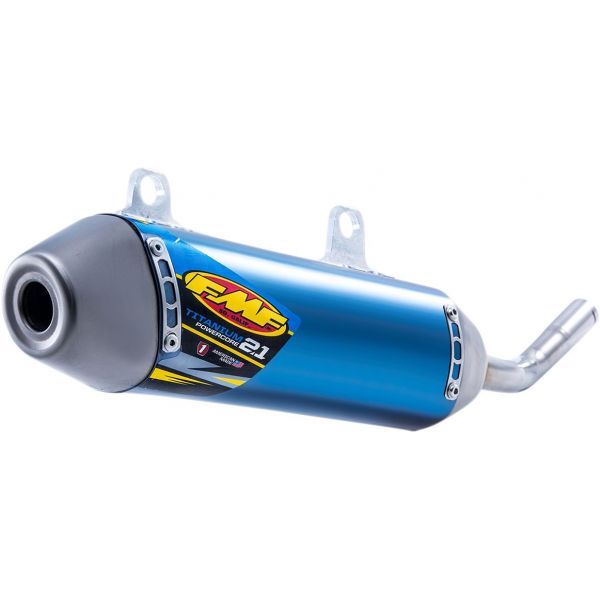 Muffler FMF Powercore 2.1 Titane Anodis KTM EXC, Husqvarna TE/TC 250/300 (17-19)