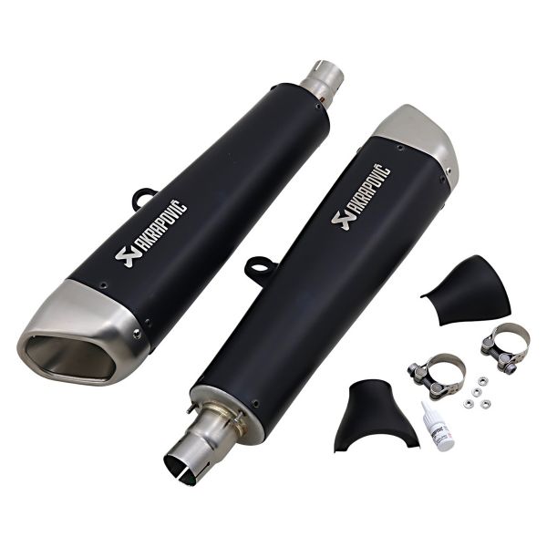 Muffler Akrapovic Titane Black Triumph Speed Twin/Thruxton 1200 2016-2020
