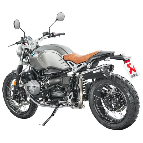 Muffler Akrapovic Titane/Carbone Black BMW R NINE T 2014-2020
