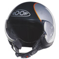 Motorcycle Helmet Roof Starter R06 Alu Black Orange