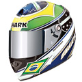 Motorcycle Helmet Shark RSR 2 Brazil KGY