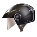 Open Face Shark SK1 Fusion Bkm
