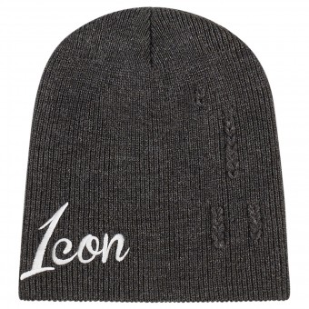Motorcycle Beanies ICON 1000 Feedback Charcoal