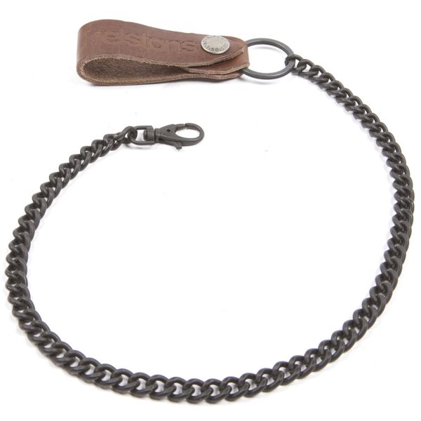 Novelty Items Helstons Brown Leather Wallet Chain