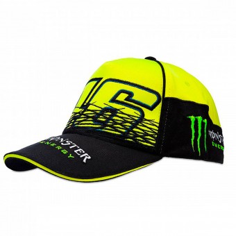 Motorcycle Caps VR 46 Cap Replica Monster Fluo Yellow VR46