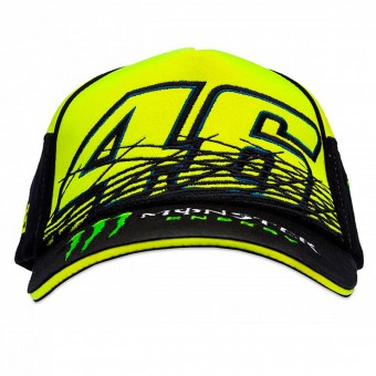 VR 46 Cap Replica Monster Fluo Yellow VR46