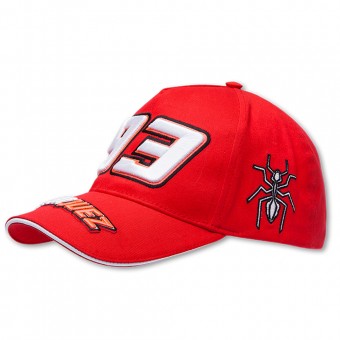 Motorcycle Caps Marquez 93 Cap 02 Red MM93
