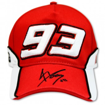 Motorcycle Caps Marquez 93 Cap 03 Red MM93