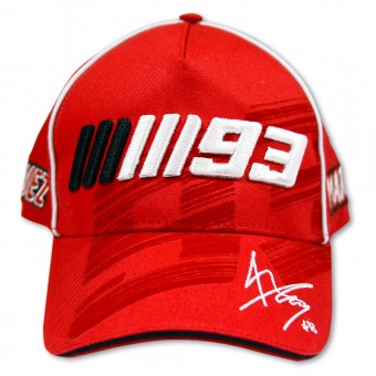 Motorcycle Caps Marquez 93 Cap 04 Red MM93