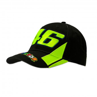 Motorcycle Caps VR 46 Cap Classic Race Black